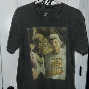 White Man Can’t Jump Washed Gray Tee